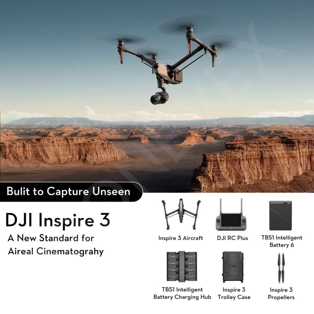Inspire 3 (Zenmuse X9-8K Air)